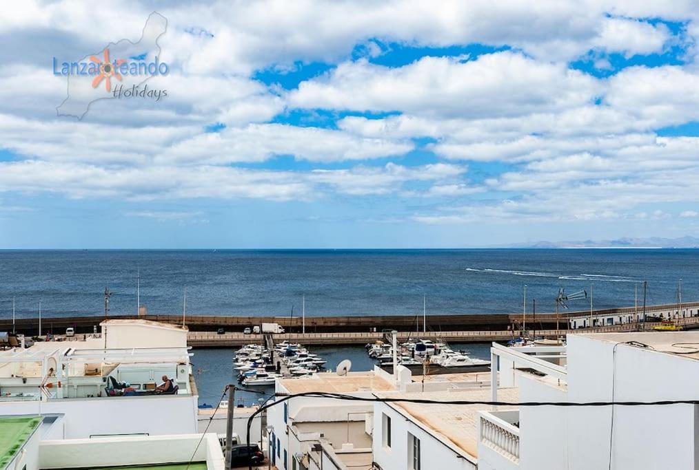 Апартаменты The Blue Cris-Tol Vv With Sea View Пуэрто дель Кармен Экстерьер фото