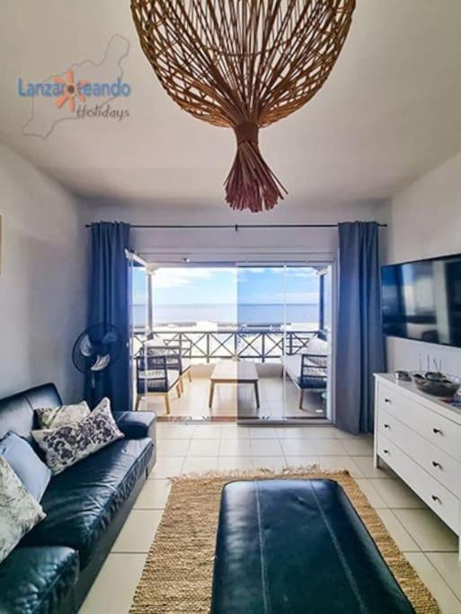Апартаменты The Blue Cris-Tol Vv With Sea View Пуэрто дель Кармен Экстерьер фото
