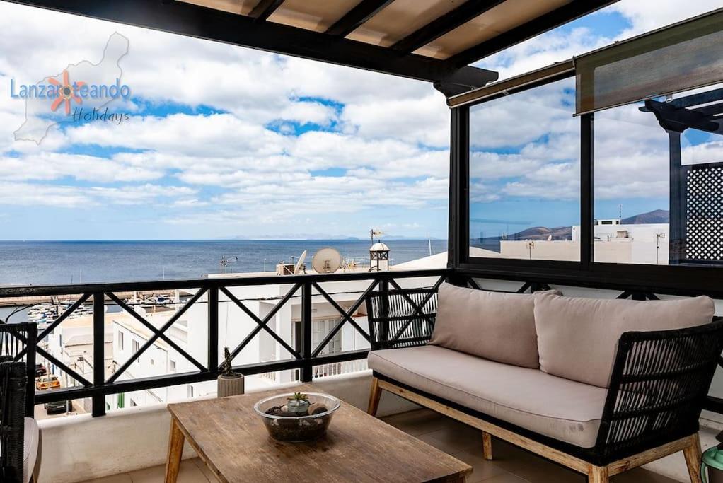 Апартаменты The Blue Cris-Tol Vv With Sea View Пуэрто дель Кармен Экстерьер фото