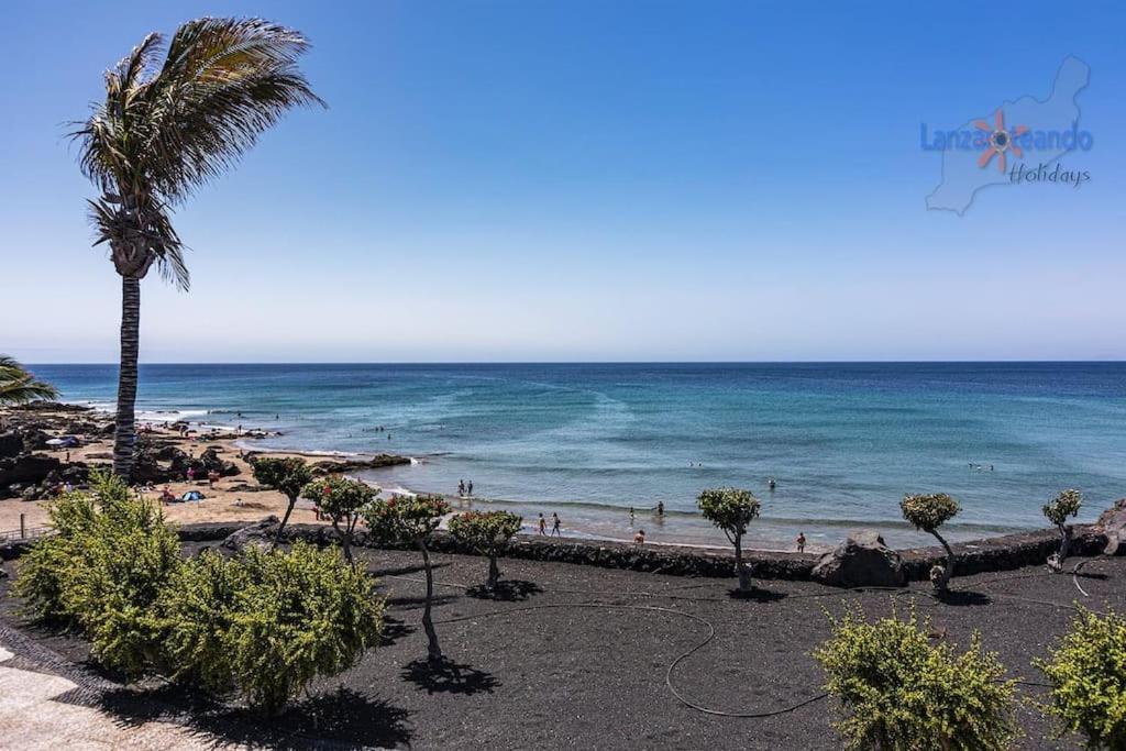 Апартаменты The Blue Cris-Tol Vv With Sea View Пуэрто дель Кармен Экстерьер фото